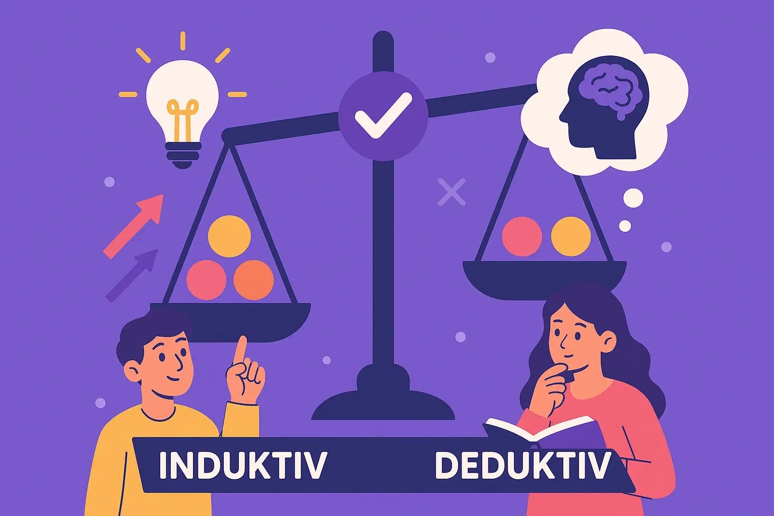 Induktiv und deduktiv einfach erklärt